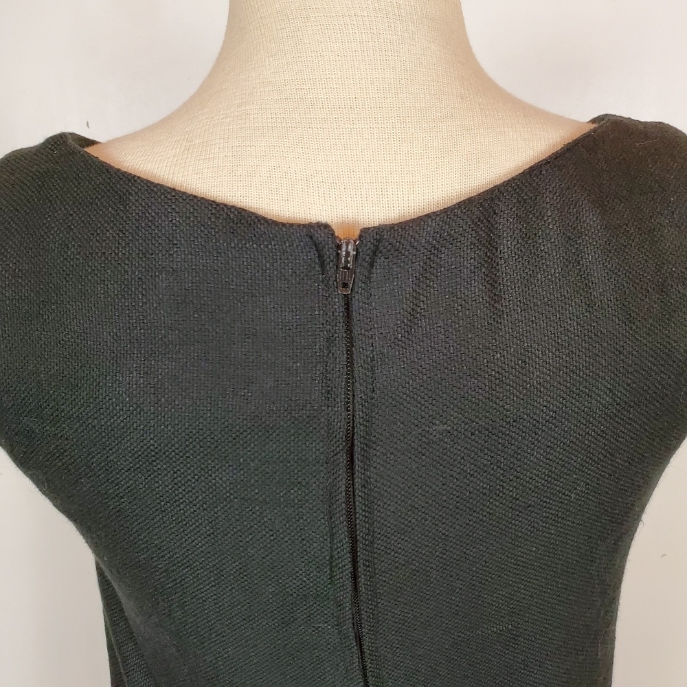 Vintage Crewel Embroidered Sheath Dress EUC - Picture 4 of 7